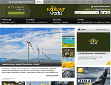 Tablet Screenshot of explorerworld.hu